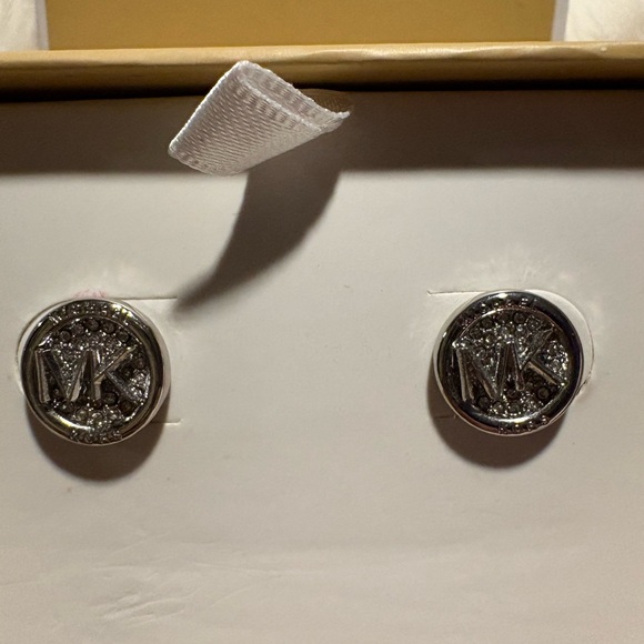 Michael Kors Silver Earrings - Picture 2 of 3